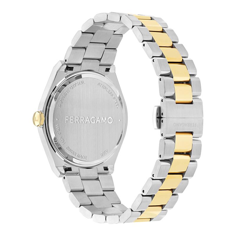 フェラガモ メンズ 佩び物 ウォッチ Ferragamo Veganalogue Quartz Watch Green/Metallics 緑であること