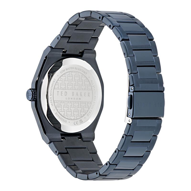 テッドベーカー メンズ アクセサリー 腕時計 Tシャツ Ted Baker Men's Barteen Analogue Quartz Watch Blue/Blue ブルー