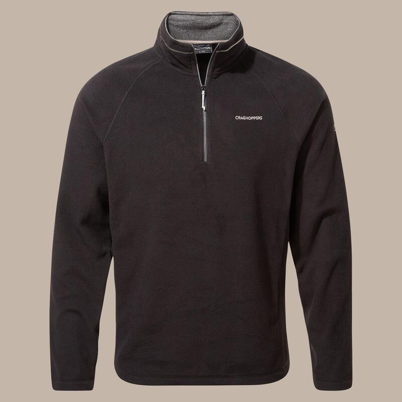 クラッグホッパーズ メンズ アウター ジャケット・ブルゾン ハーフジップ フリース Craghoppers Corey VII Half Zip Fleece Black ブラック 10,110円