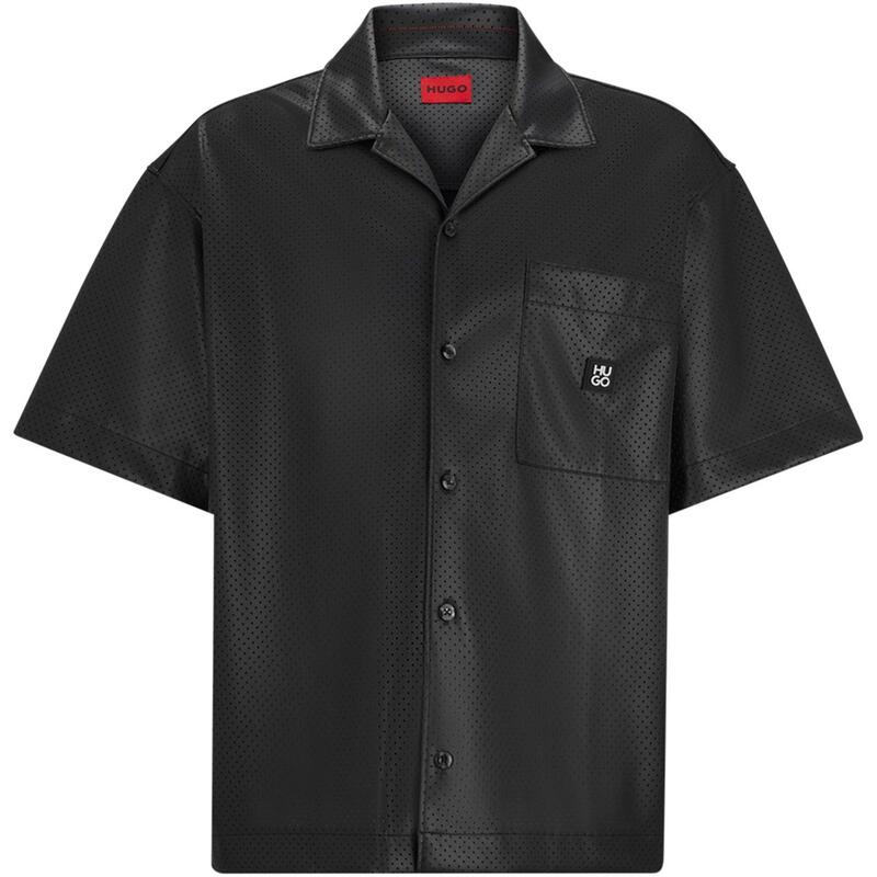 フューゴ メンズ トップス シャツ Hugo Egeeno 102548401 Black ブラック