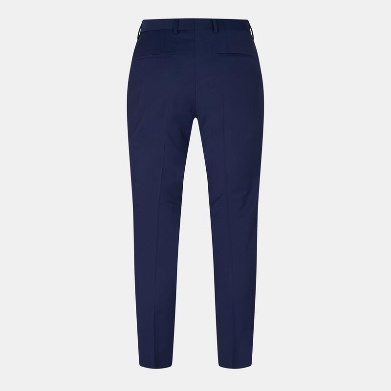 フューゴ メンズ ボトムス カジュアルパンツ スリムフィット Hugo Men\'slim Fitrousers Medium Blue ブルー