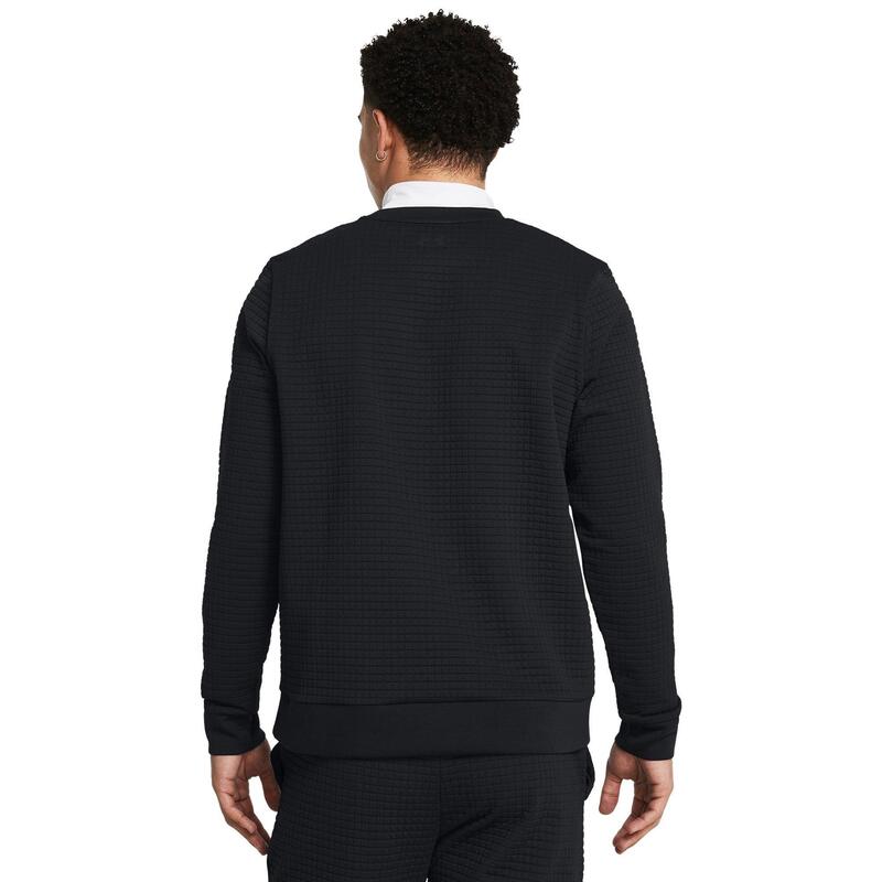 アンダーアーマー メンズ アウター パーカー・スウェット シャツ Under Armour Unstoppable Crew Sweatshirt Black ブラック|ReVida 店