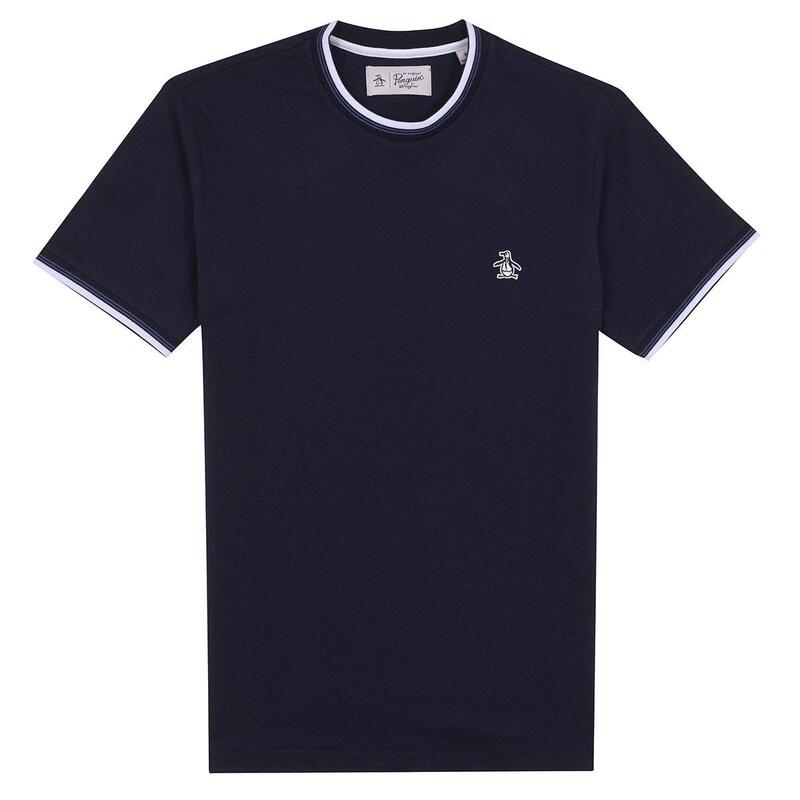 オリジナルペンギン メンズ トップス シャツ 半袖 Original Penguin Short-Sleeve Polo Shirt Dark Sapphire サファイア