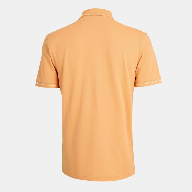 ボス メンズ トップス ポロシャツ 半袖 Boss Men's Paule Short-Sleeve Polo Shirt Open Orange オレンジ|ReVida 店