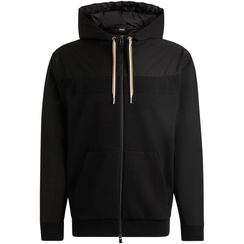 ボス メンズ アウター パーカー・スウェット Boss Men's CSeeger 300 Zip Hoodie Black 001 ブラック|ReVida 店