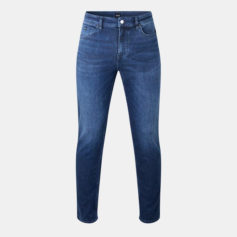 ボス メンズ ボトムス デニムパンツ スリムフィット ジーンズ Boss H-Re.Maine Slim Fit Jeans Bright Blue ブルー