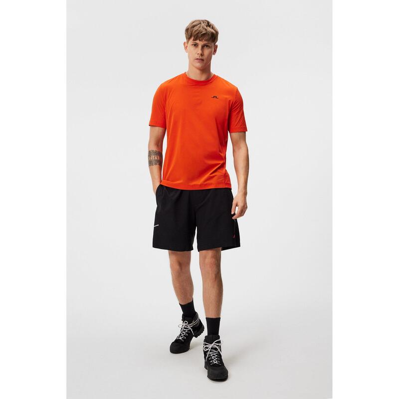 ジェイリンドバーグゴルフ メンズ トップス Tシャツ レギュラーフィット J Lindebergolf Junior Lind Tom Pro Regular Fit-Shirtangerine Tango タンジェリン