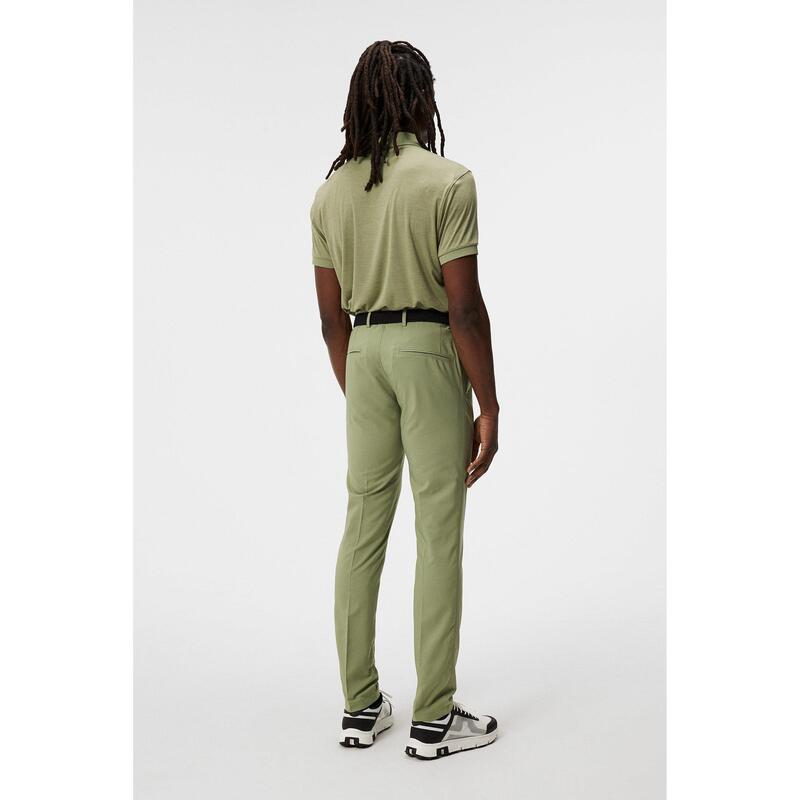 ジェイリンドバーグゴルフ メンズ トップス ポロシャツ 半袖 J Lindebergolf Junior Tour Tech Short-Sleeve Performance Polo Shirt Oil Green Mel グリーン