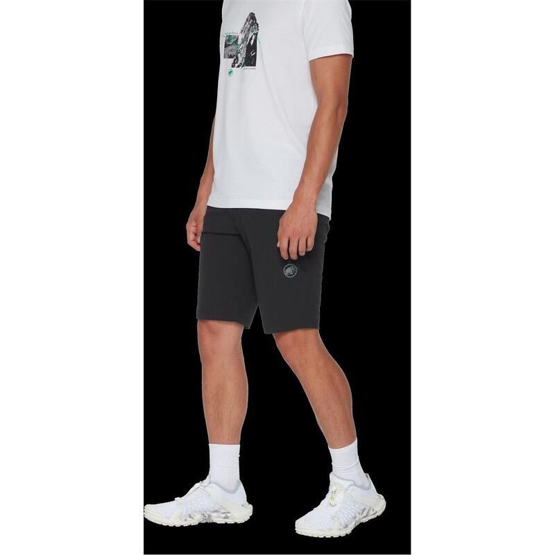 マムート メンズ ボトムス ハーフパンツ・ショーツ ショートパンツ Mammut Hiking Walking Shorts Black ブラック