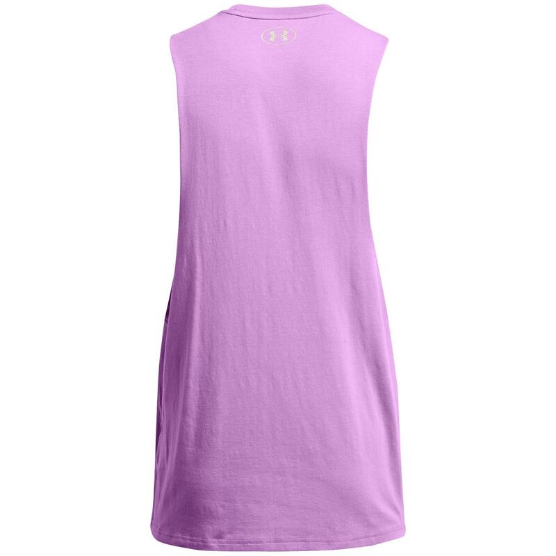 アンダーアーマー メンズ トップス シャツ ベスト Under Armour Muscle Vest Purple パープル
