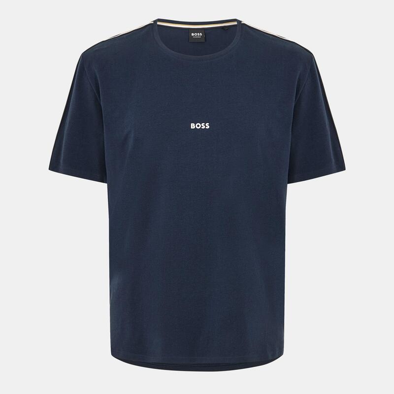 主任者 メンズ トップス プルオーバー Boss Unique T-Shirt 102599002 Dark Blue 403 青色