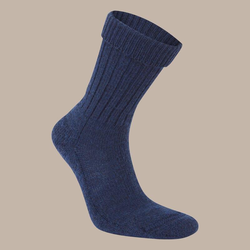 クラッグホッパーズ メンズ アンダーウェア 靴下 ウール Craghoppers Wool Hiker Socks Dknavy Marl マール｜ReVida 店