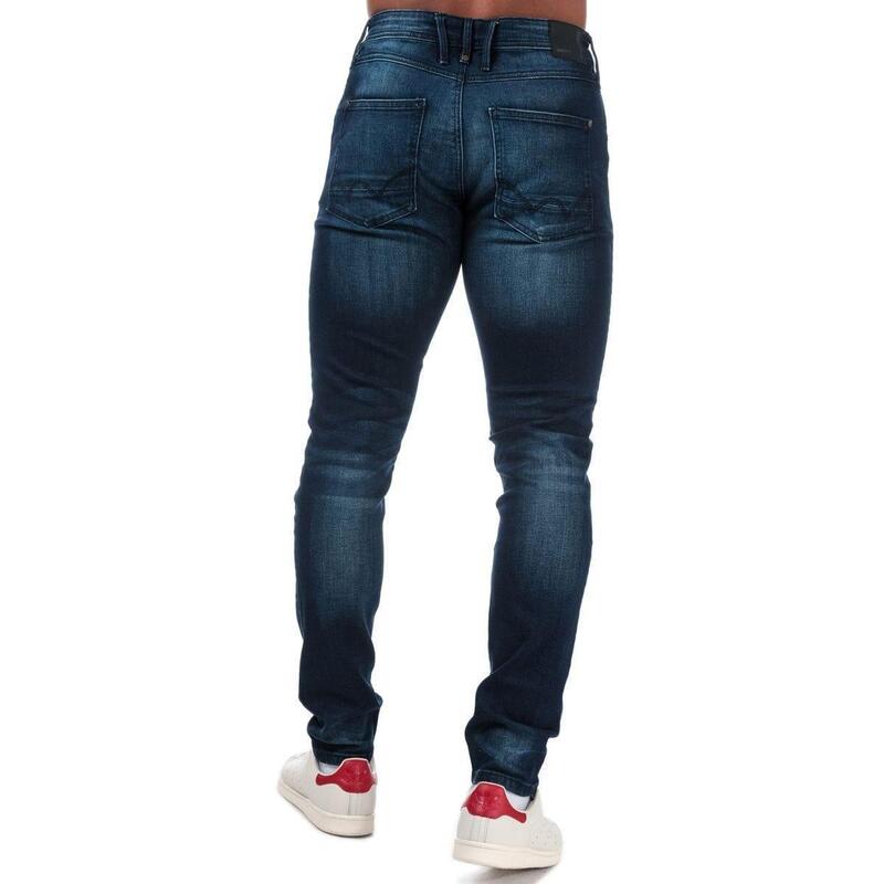 ダックアンドカバー メンズ ボトムス デニムパンツ Duck and Cover MayleadW Slim-Fit Jean Dark Blue ブルー