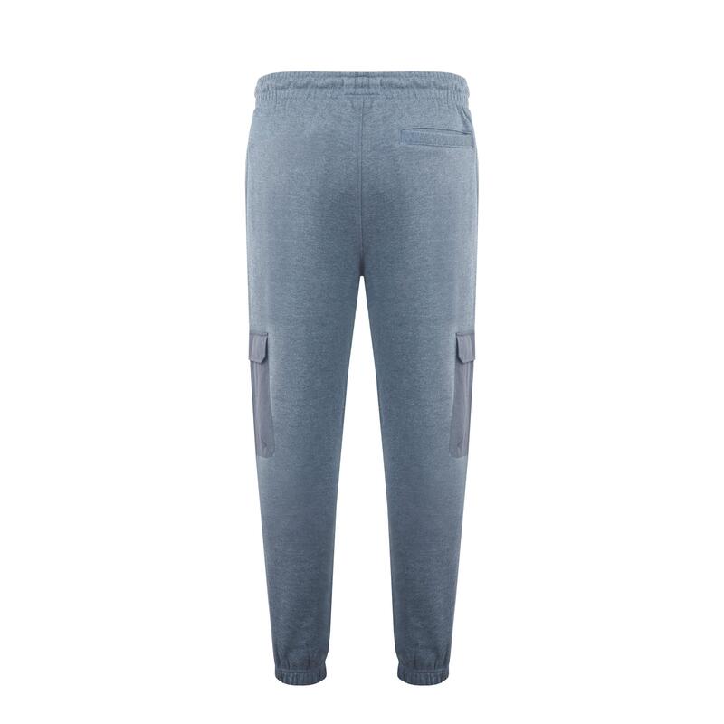 ファイヤートラップ メンズ ボトムス カジュアルパンツ ジョガーパンツ フリース Firetrap Hybrid Closed Hem Fleece Joggers Grey Marl グレー