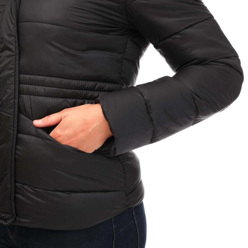 エル レディース アウター ジャケット・ブルゾン Elle Puffer Jacket Black ブラック