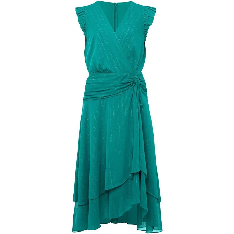 位相角・八つ レディース トップス 衣装 ギャザー midi Phaseight Cressinda Ruched Midi Dress Peacock