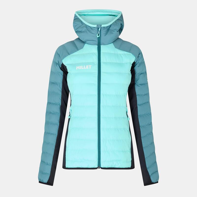 ミレー レディース アウター 上衣・上衣 落ち込む Millet FirtzRoy Down Jacket Aruba Hydro