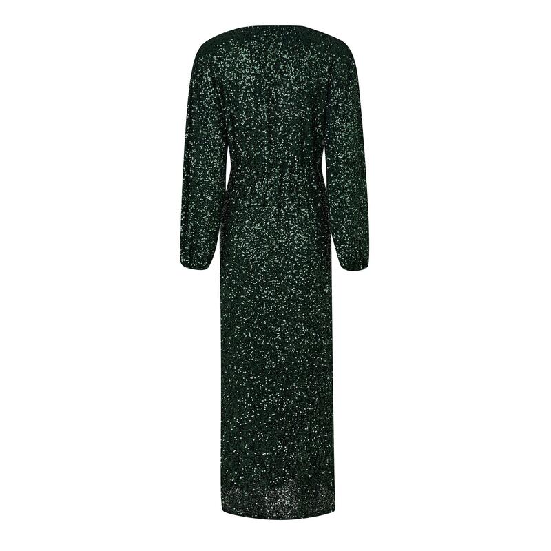ネバーフリードレスド レディース トップス ワンピースパンコール Never Fully Dressed Sequin Emma Dress Teal ティール
