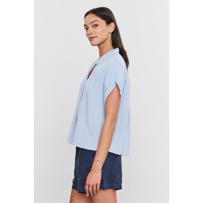 ヴェルヴェットバイグラハムスペンサー レディース トップス シャツ レギュラーフィット Velvet by Graham and Spencer Women's Regular Fit-Shirt Island|ReVida 店