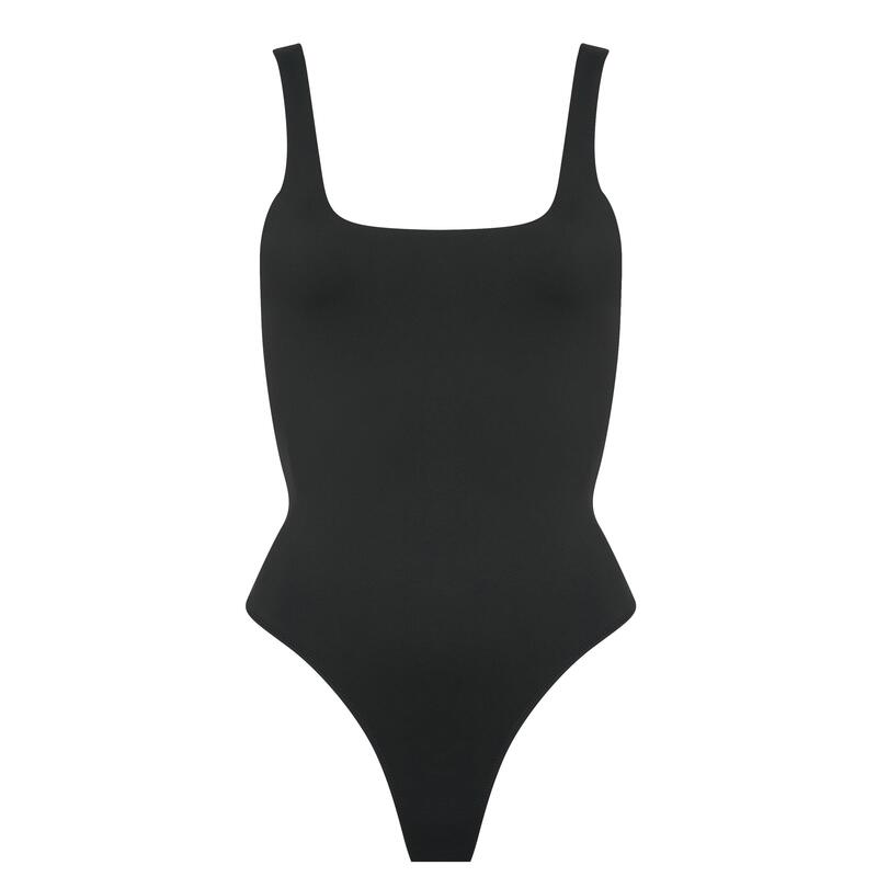 グッドアメリカン レディース トップス シャツ スキューバ ボディースーツ Good American Modern Scuba Bodysuit Black 001 ブラック