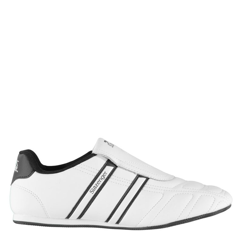 スラセンジャー メンズ シューズ スニーカー Slazenger Warrior Mens Trainers White/Navy ホワイト｜ReVida 店 10,991円
