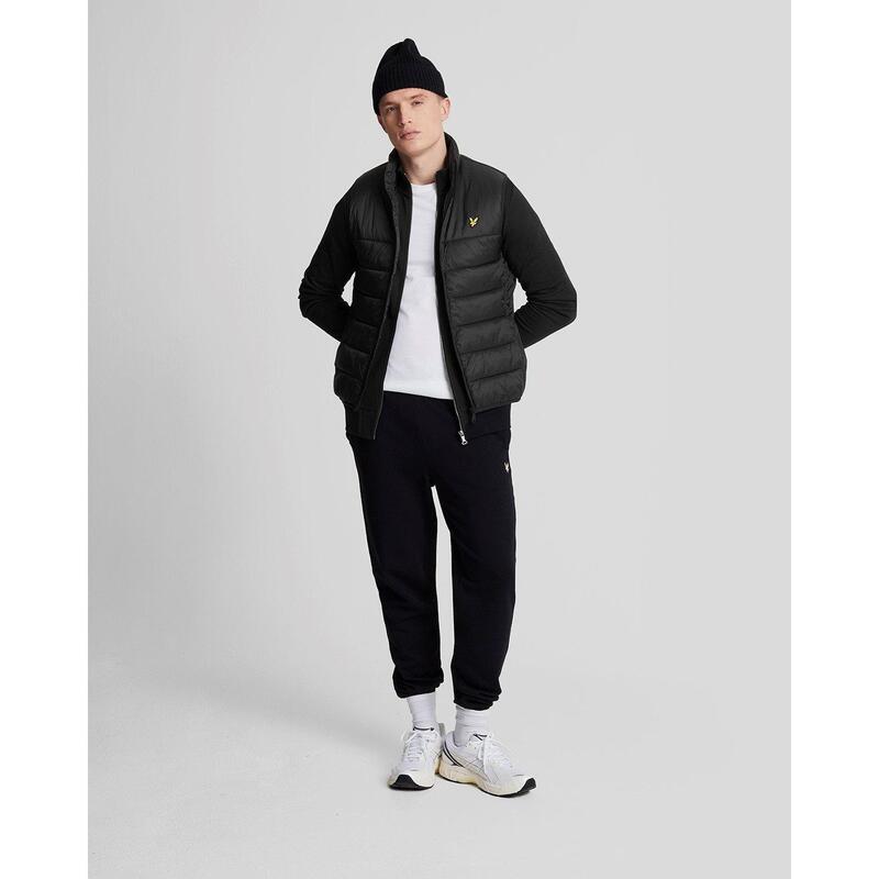 ライルアンドスコット メンズ アウター ベスト ジレ Lyle and Scott Wadded Gilet Jet Black Z865 ブラック｜ReVida 店