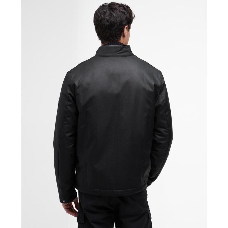 バブアー メンズ アウター ジャケット・ブルゾン Barbour International B.Int Chard Wax Jkt Sn61 Black ブラック｜ReVida 店 49,680円