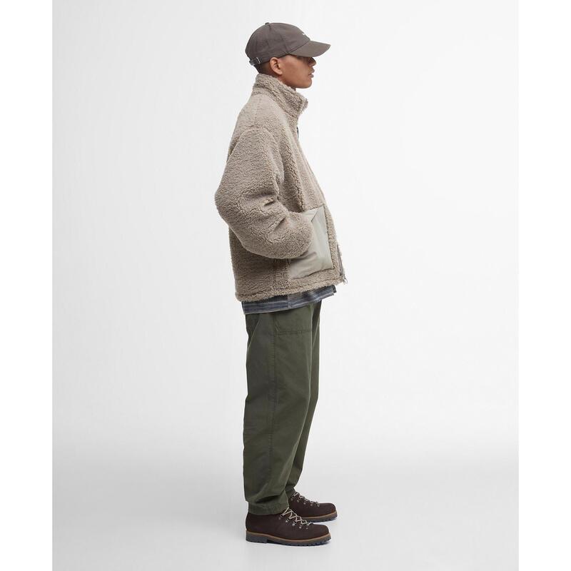 バブアー メンズ アウター ジャケット・ブルゾン フリース Barbour Weardale Fleece Jacket Concrete ST31