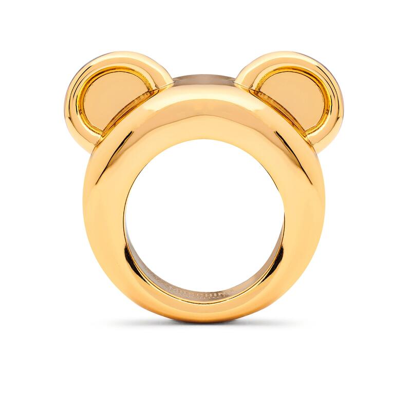 モスキーノ レディース アクセサリー リング Moschino Teddy Ringold A0606 ゴールド