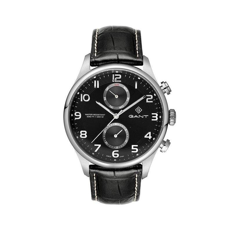 ガント メンズ アクセサリー 腕時計 Gant Men'southampton Analogue Quartz Watch Black ブラック