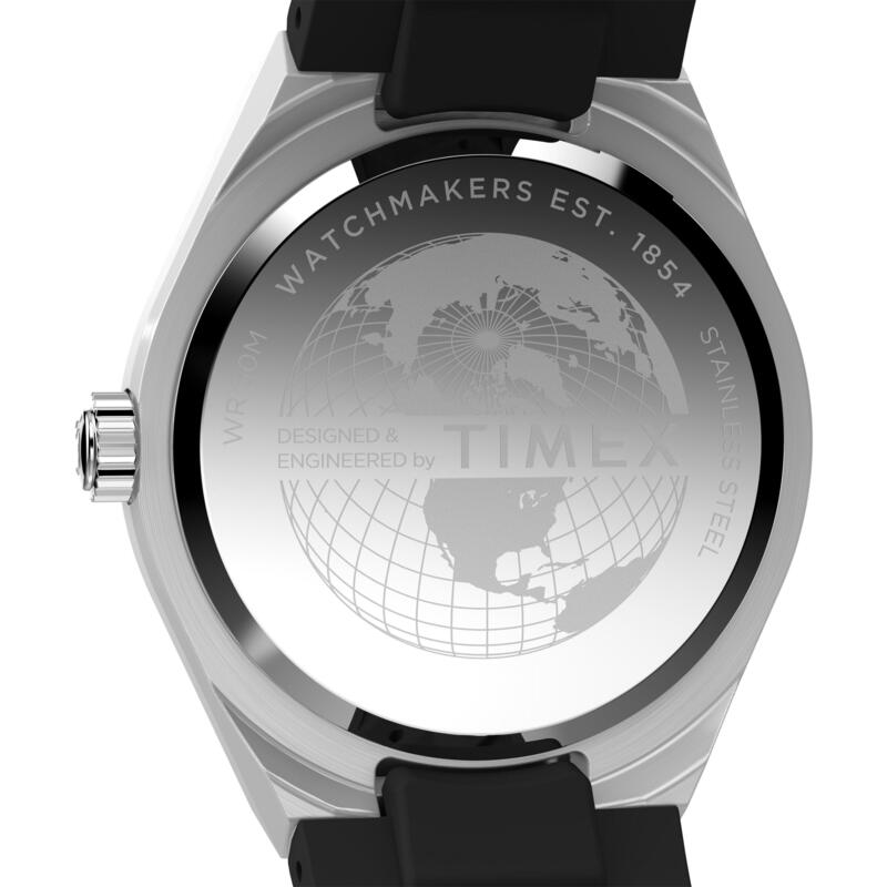 タイメックス メンズ アクセサリー 腕時計 Timex Men's Auto Analogue Watch Silver/Silver シルバー