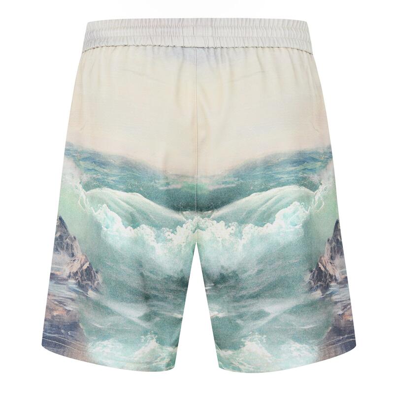 リプレゼント メンズ ボトムス 二分の一ズボン下・さる股引き 遊撃手ズボン下 Represent Men\u0027s Rep Higher T Short Higher Truth Shorts Multi マルチ色つや