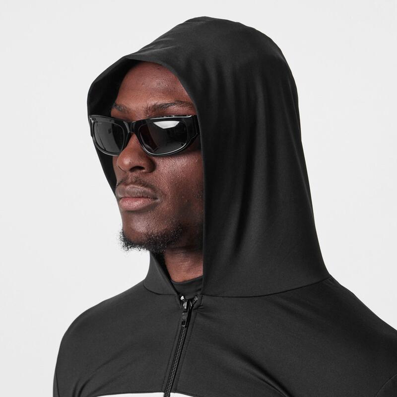 バレンシアガ メンズ アウター パーカー・スウェット Balenciaga X Under Armour Zip Up Hoodie Black/White ホワイト