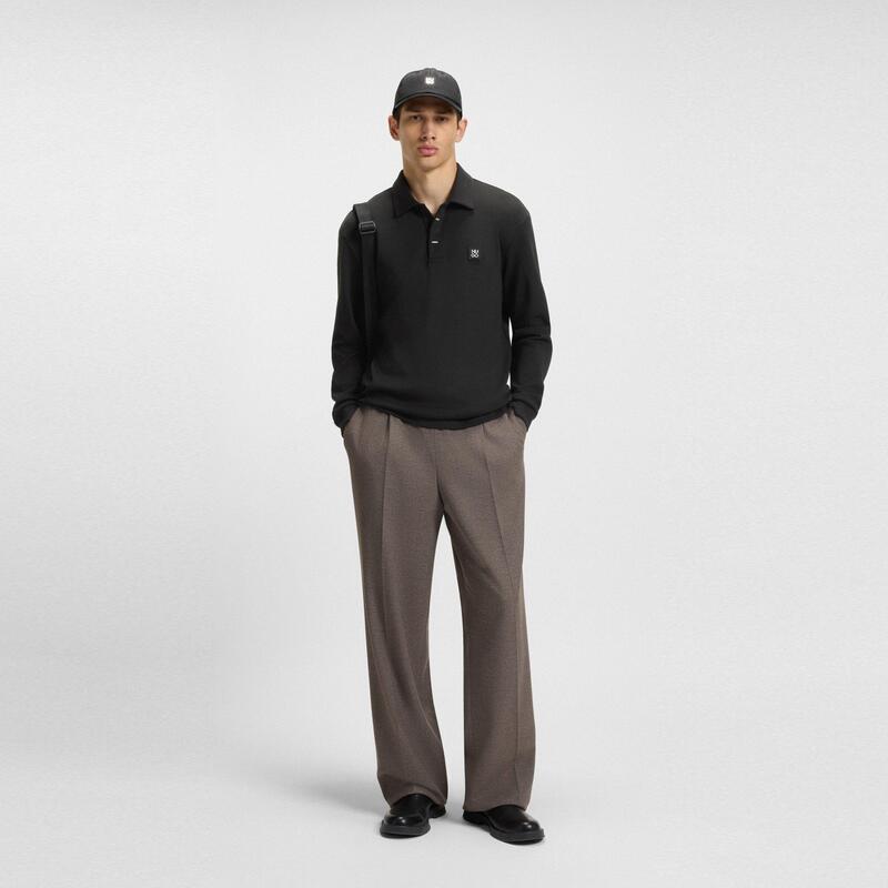 フューゴ メンズ トップス シャツ Hugo Dargenpolo 10261766 01 Black ブラック