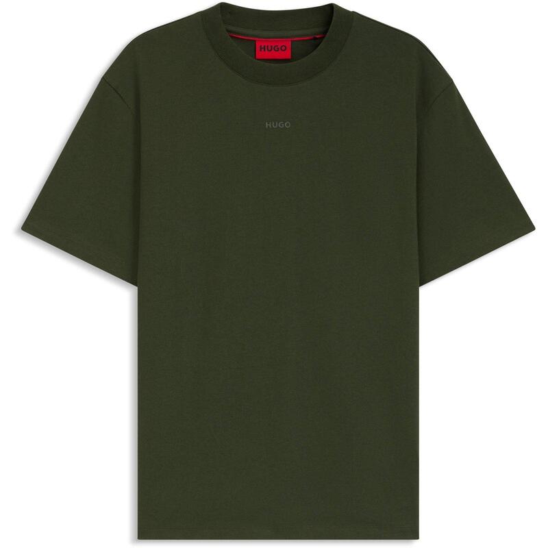 フューゴ メンズ トップス プルオーバー Hugo Dapolino 10248326 01 Dark Green 緑であること