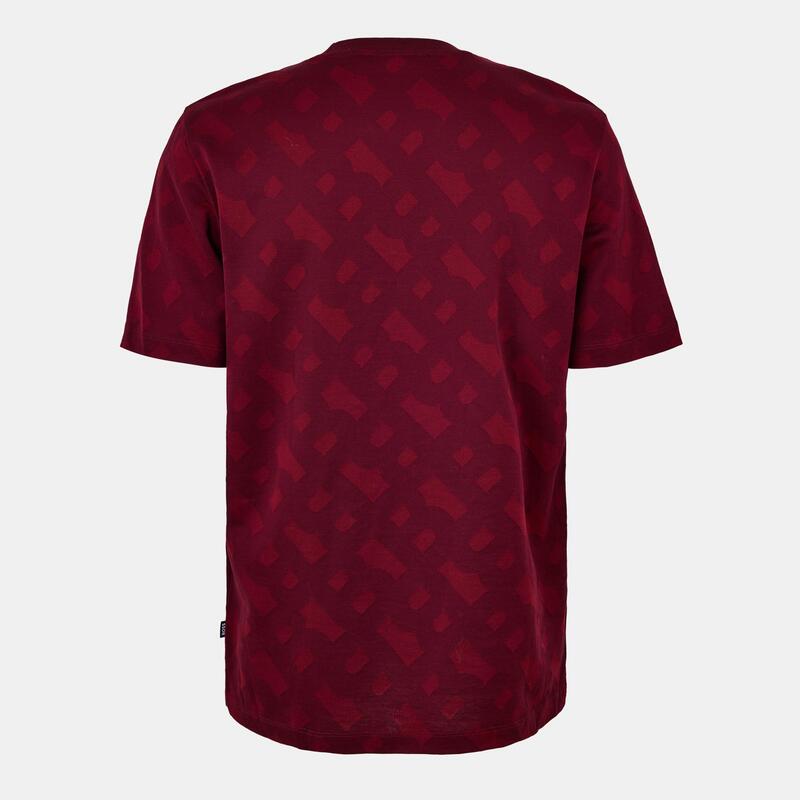 ボス メンズ トップス シャツ レギュラーフィット 長袖 Boss Men's Tiburt Long-sleeve Regular Fit Polo Dark Red レッド
