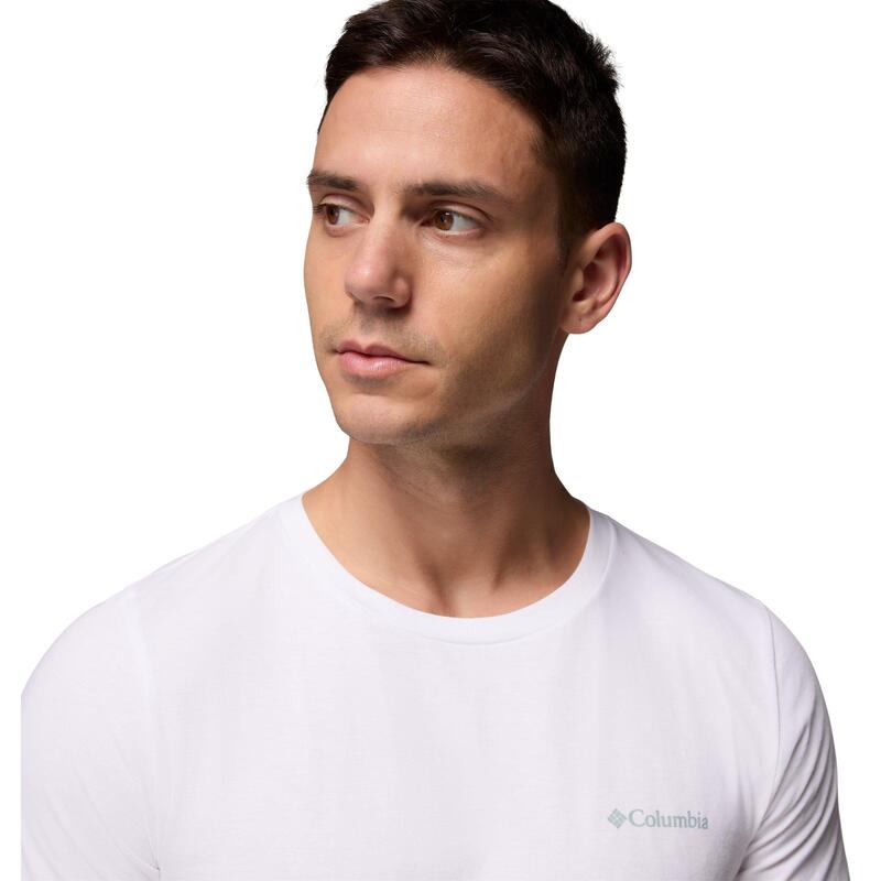 コロンビア メンズ トップス Tシャツ Columbia Ridge Tee Sn61 White ホワイト