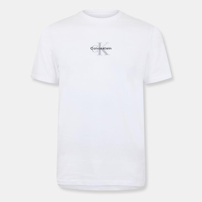 カルバンクライン メンズ トップス Tシャツ ロゴ Calvin Klein Jeans CKJ Mlogo Grphc Tee Sn62 Brilliant White ホワイト｜ReVida 店