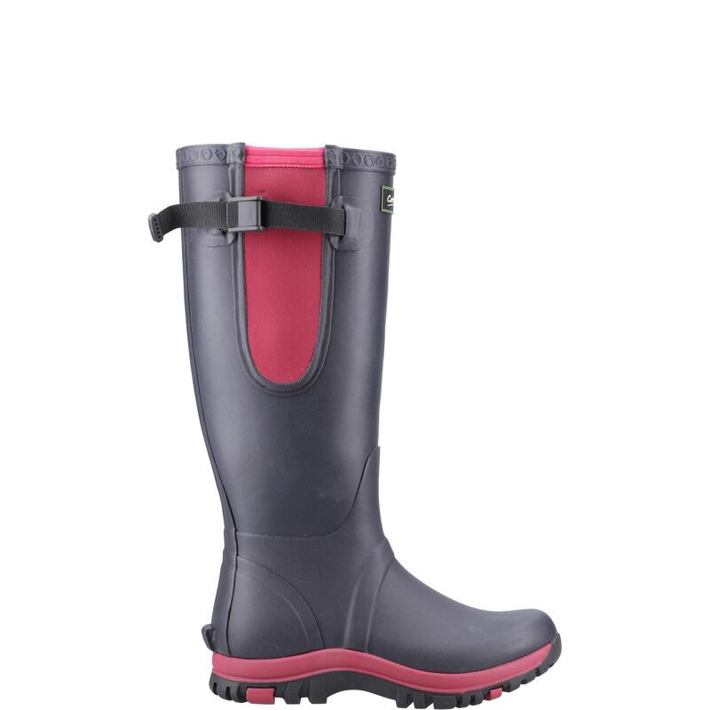 コッツウォルズ レディース シューズ ブーツ・レインブーツ Cotswold Milton Adjustable Wellington Boot Navy ネイビー