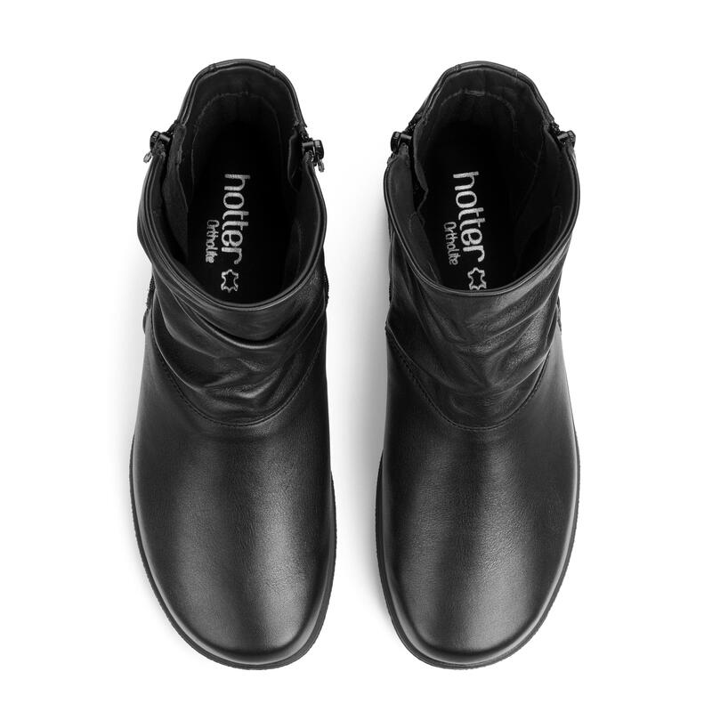 フーター レディース シューズ ブーツ・レインブーツ アンクル Hotter Whisper Ankle Bootstandard Fit Black ブラック 23,532円