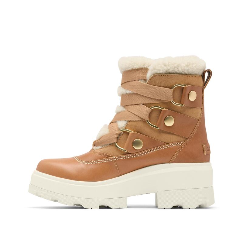ソレル レディース シューズ ブーツ・レインブーツ Sorel Joan Frwd Cozy Boot Ld53 Tawny White ホワイト｜ReVida 店