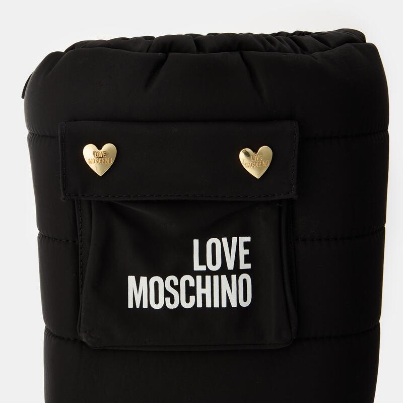 ラブ モスキーノ レディース シューズ ブーツ・レインブーツ Love Moschino Women'snow Boots Black ブラック｜ReVida 店