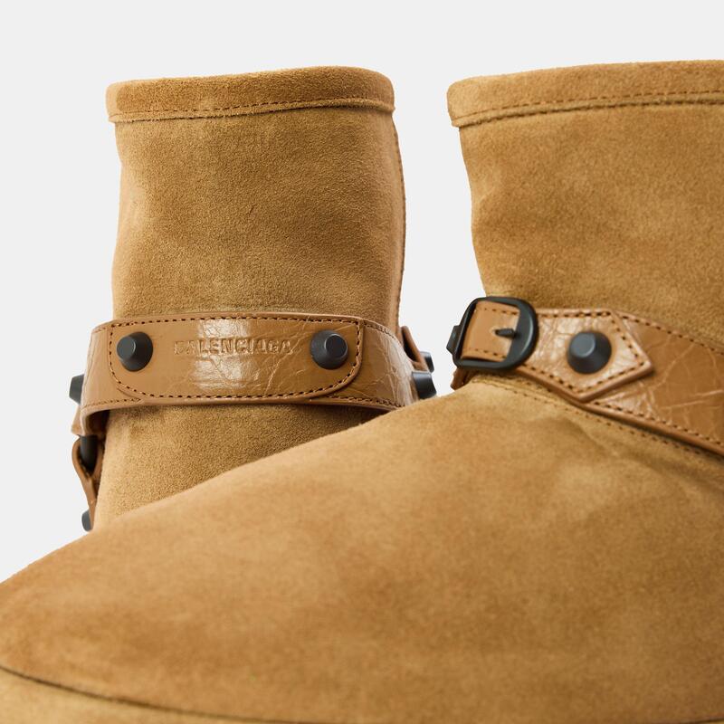 バレンシアガ レディース シューズ ブーツ・レインブーツ Balenciaga Balaska Bty Ld54 Camel/Brass キャメル