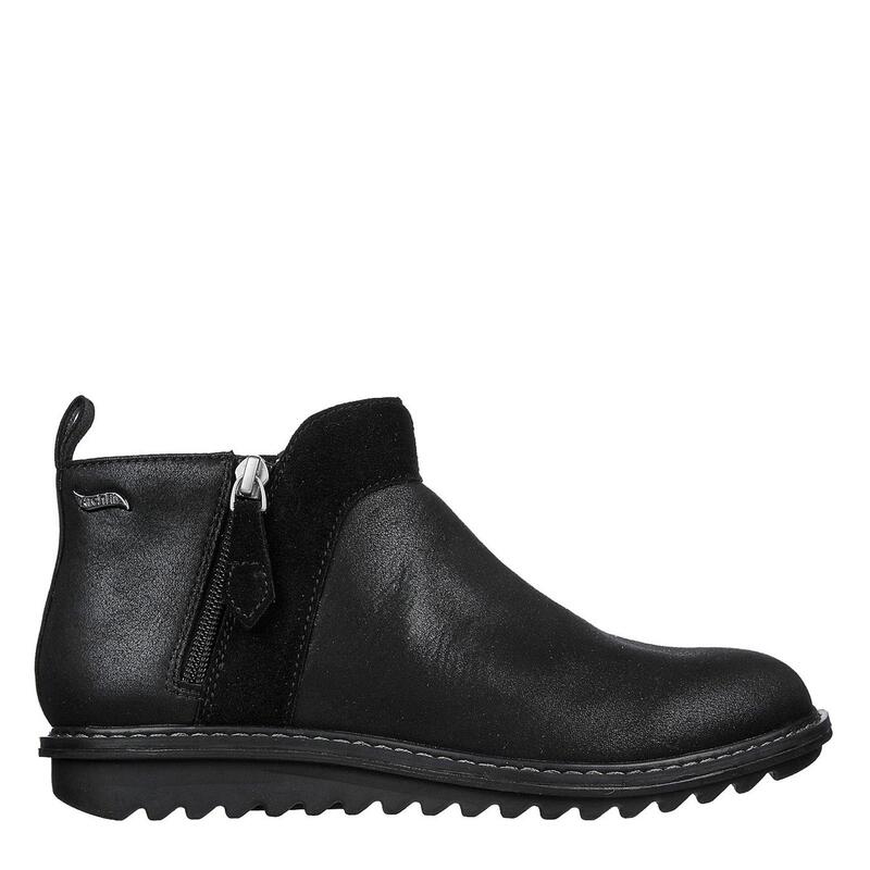 スケッチャーズ レディース シューズ ブーツ・レインブーツ Skechers Arch Ft Mjv Ld99 Black/Black ブラック