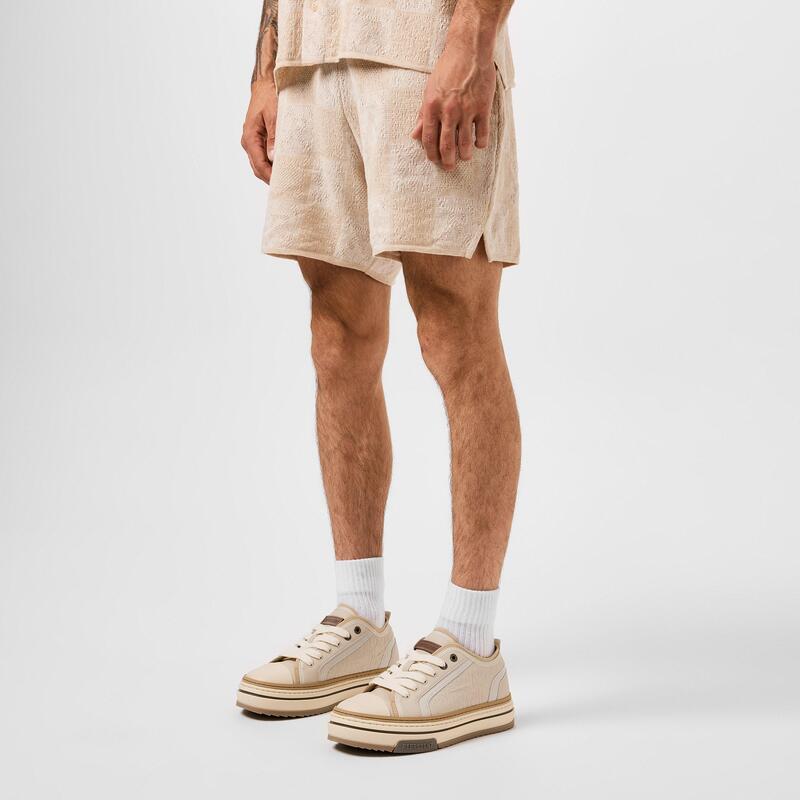 リプレゼント メンズ シューズ スニーカー レース Represent Men's X Low Trainers Layeredesign Chunky Laces Vintage White ホワイト