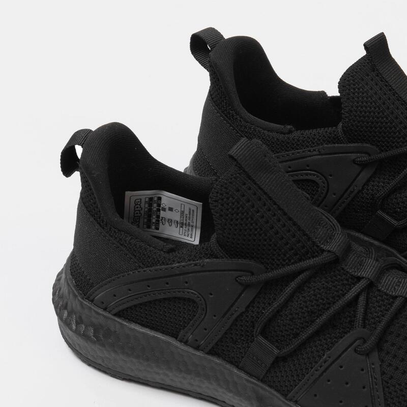 カッパ レディース シューズ スニーカー Kappa Bronte Ladies Trainers Black ブラック