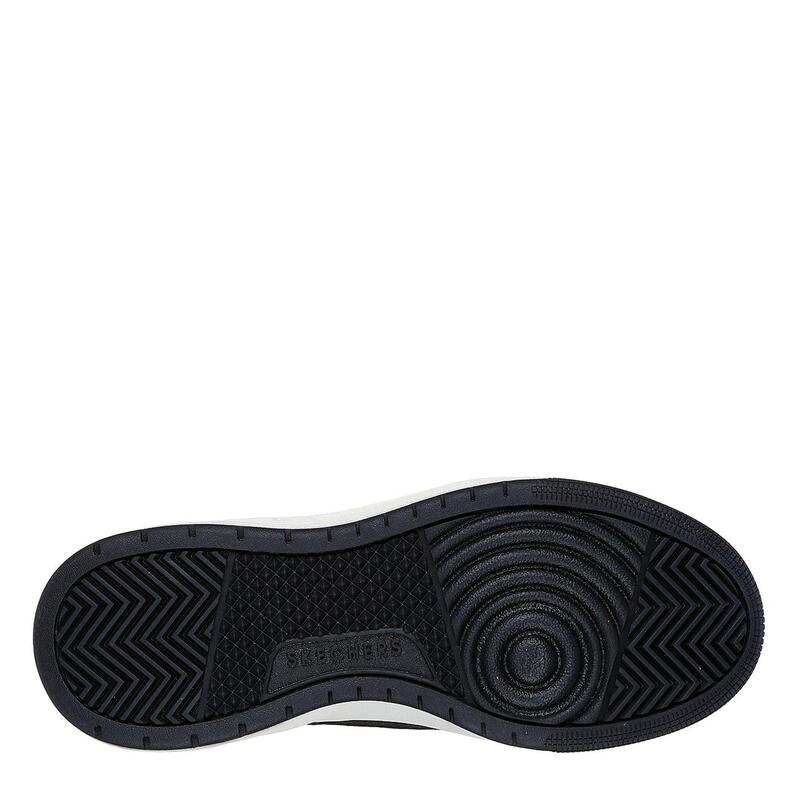スケッチャーズ レディース シューズ スニーカー Skechers Uno Court Blk Lth/Pk Dlth