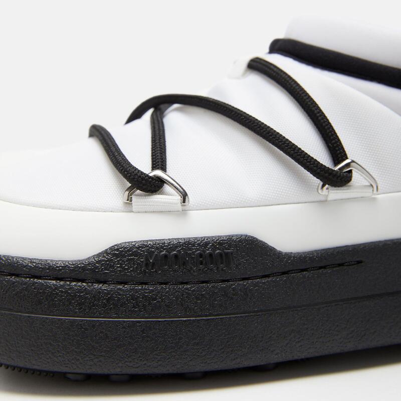 ムーンブーツ レディース シューズ ブーツ・レインブーツ Moon Boot Women's Park Icon Snow Boots Black White ホワイト｜ReVida 店