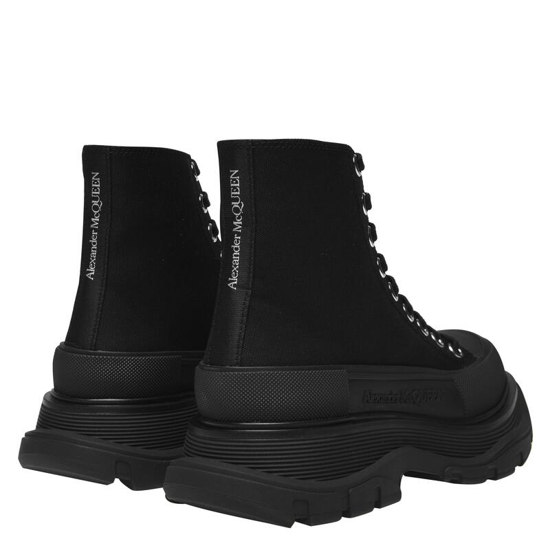 アレキサンダー・マックイーン レディース シューズ ブーツ・レインブーツ Alexander McQueen Tread Slick Boots Black/Black1000 ブラック 47,280円