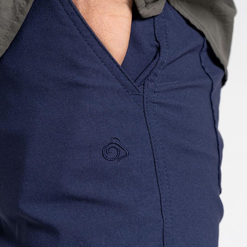 クラッグホッパーズ メンズ ボトムス カジュアルパンツ Craghoppers Men's Crag Santos Walking Trousers Blue Navy ネイビー